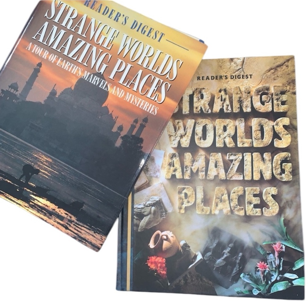 Strange worlds amazing places photographic coffee table books